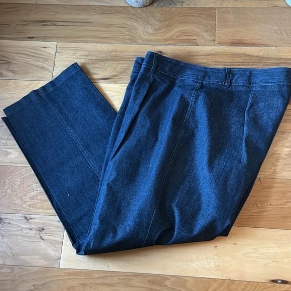 Josephine Chaus Woman Jeans Trousers Sz 16 straight leg pants - Picture 3 of 7